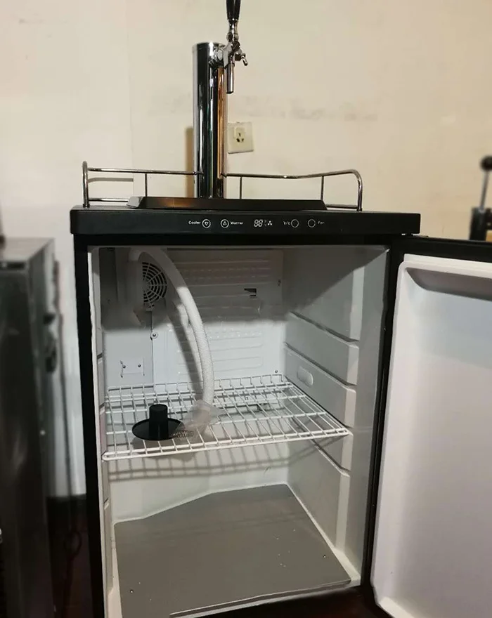 High Speed Beer Draft Stored Refrigerated Tower Dispenser With Digital Display