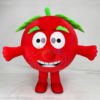2m Expression apple Inflatable Mascot Funny Cartoon Fruit Series Human Cosplay Costume Walking Inflatable apple Mascot Costume