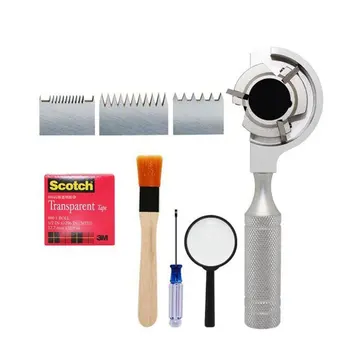 QFH QFH Cross Cutter Adhesion Tester Cross-Cut Tester Kit Including 1mm/2mm/3mm Blades Gage