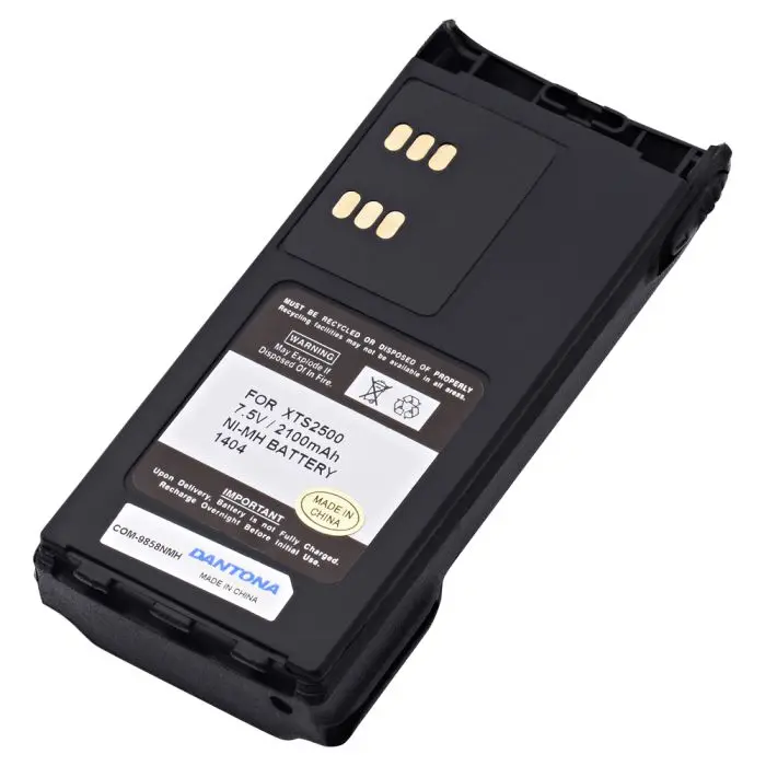 Lot De 5 Batteries Rechargeables NNTN7335A 3350mAh Type-C Pour Motorola XTS1500/2500 | Marque Vineyuan