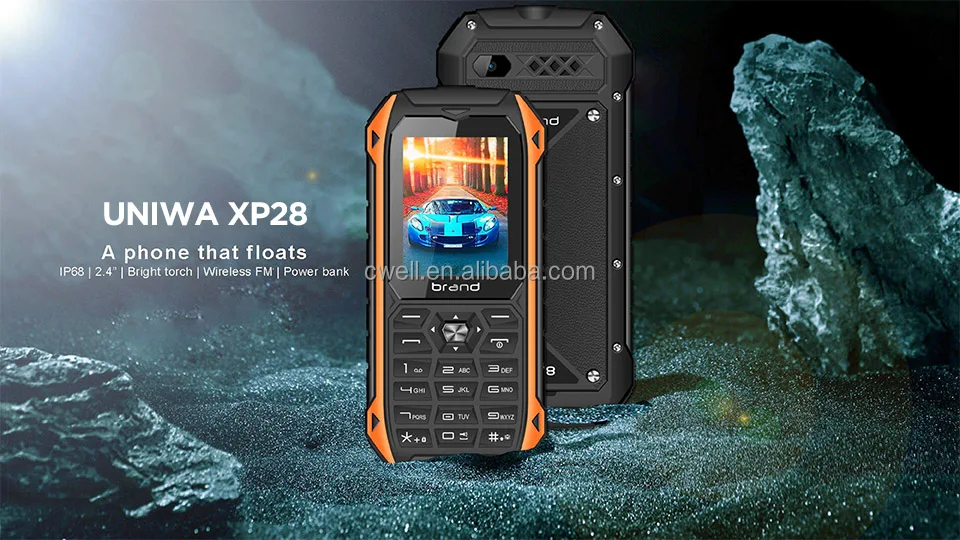 Uniwa Xp Feature Phone Inch Large Capacity Battery Ip