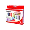 6 bastoncini / scatola colorata
