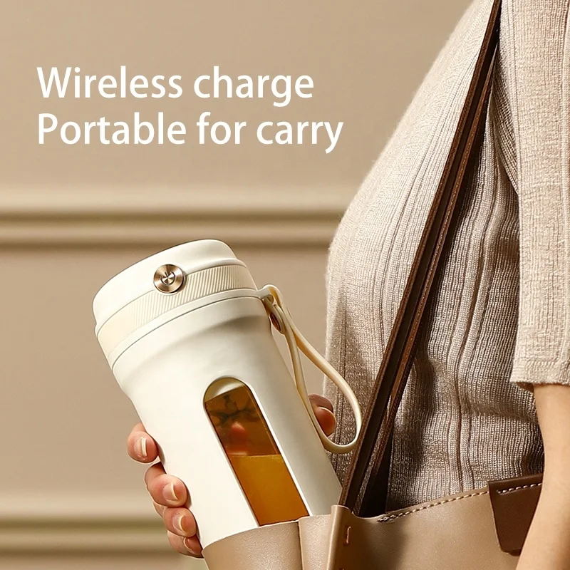 New Easy to Operate Juicing Cup Small Portable USB Juicer Electric Mini Multi-function Juicer Rechargeable Kitchen Cooking 5