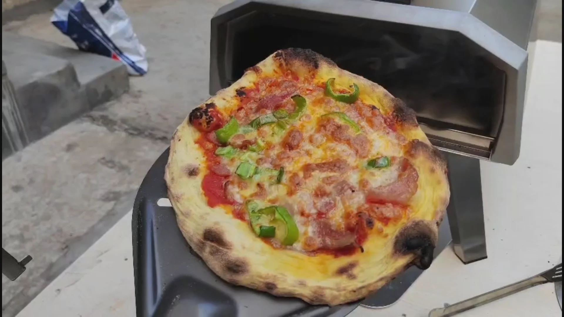 Pizza Oven Gas Grill With Baking Gril And 16 Inch Stone Gas Burner For Outdoor Pizza Ovens For