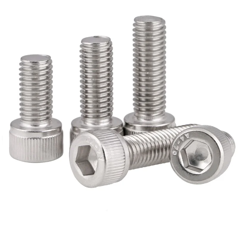 DIN912 Bolt Manufacturer Stainless Steel Hexagon Socket Bolt Hex Socket Cap Head Bolts