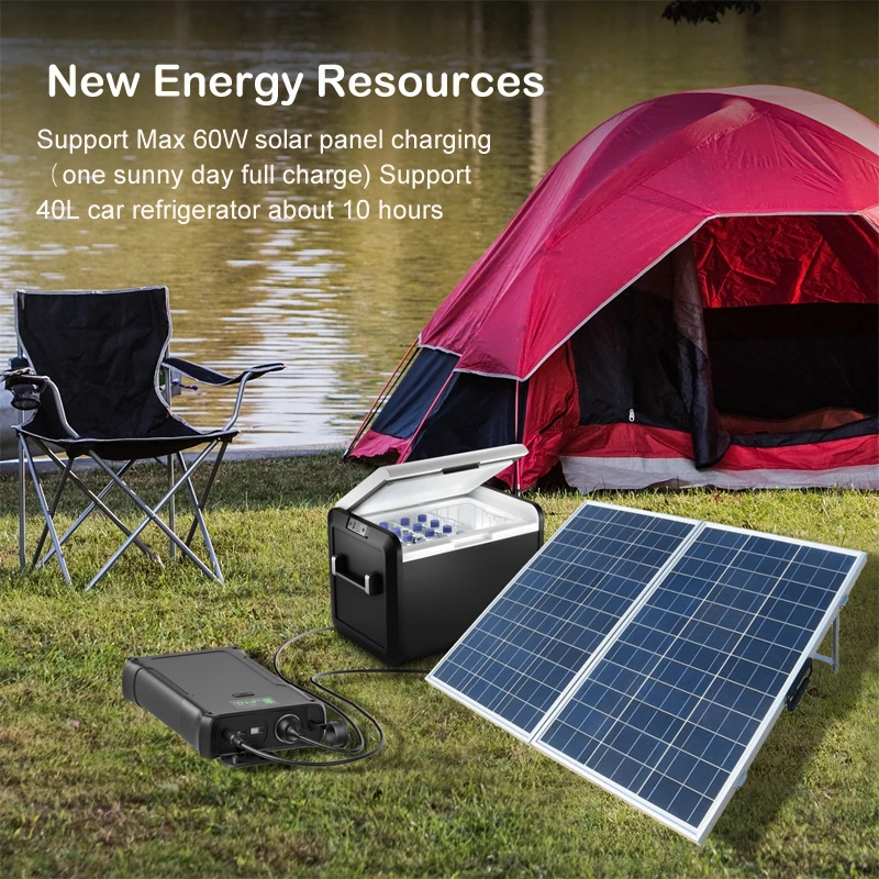 Outdoor 40000mah Power Bank & Power Station Rechargeable Battery Pack