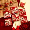 Elegant Red with Gold Foil - Happy Family Day [6-pack Mixed Set]