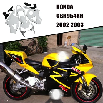 Unpainted Front Upper Cowl Fairing For Honda CBR954RR 2002-2003 – White ABS Plastic