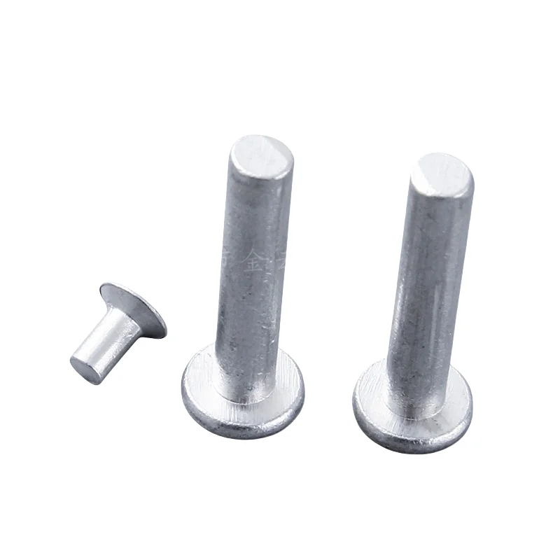 Knock In Rivets Alibaba.com: Aluminum flat head semi iron rivet kit for brake and ...