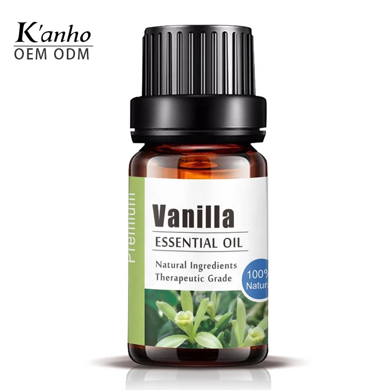 Main Kanho Vanilla Essential Oil 10ml Organic Aromatherapy Small MOQ
