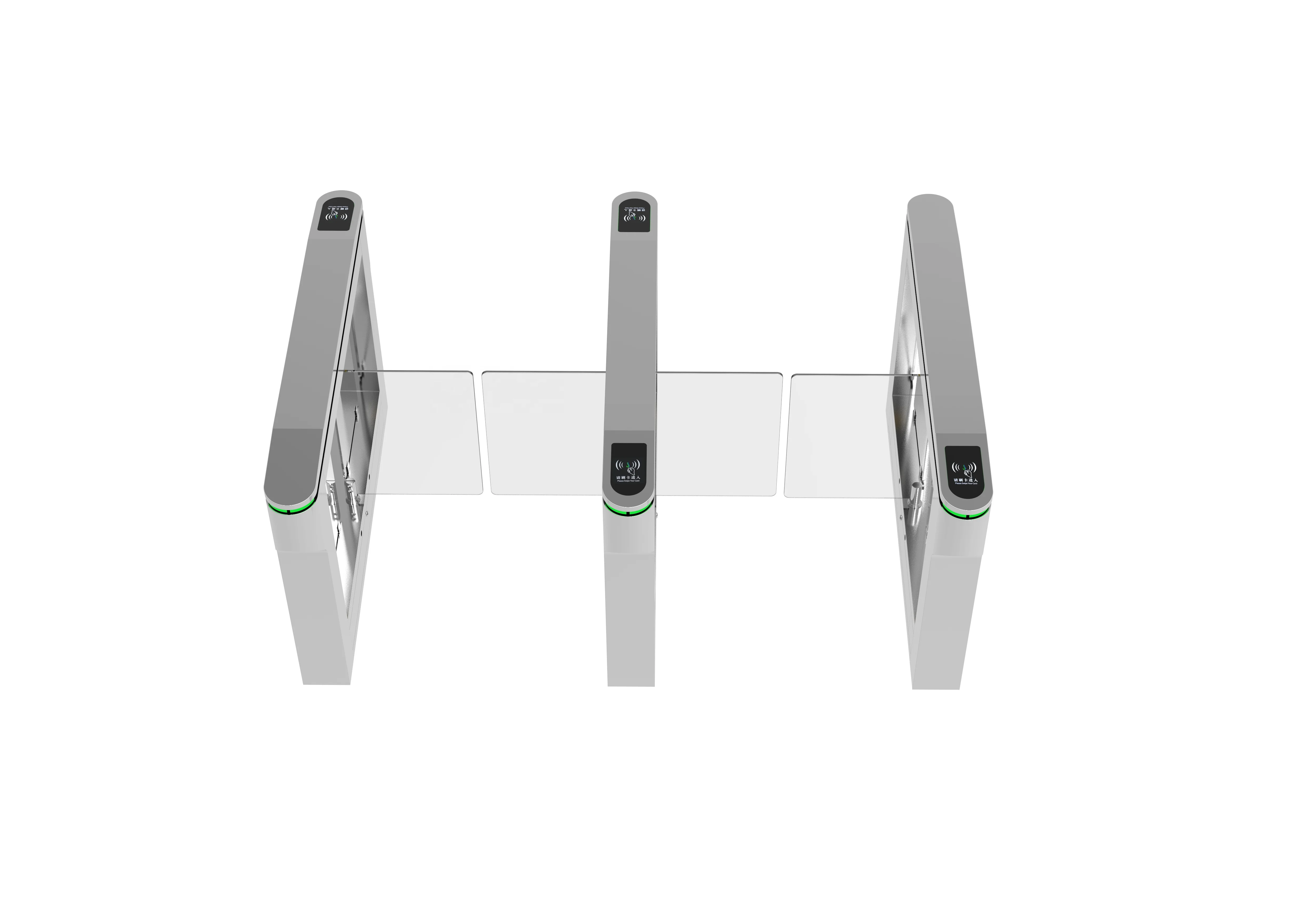 2022 Karsun  New Design Access Control  Swing Barrier Speed Gate for Business Malls and Edifice