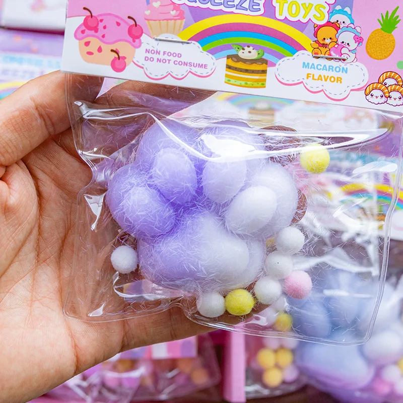 Newest Squeeze Mochi Squishy Toys Population Waffle Mochi