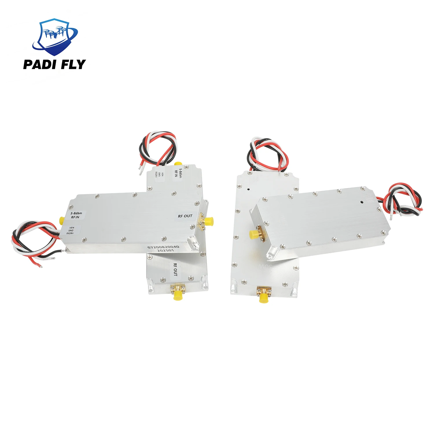 Customized 50W 100W Power for FPV UAV Drone 1350-1750MHz Digital RF Amplifier Module