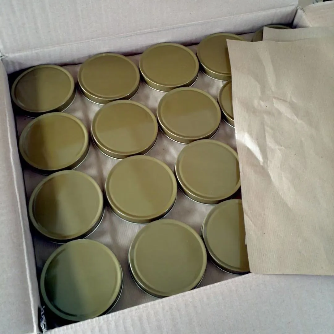 Premium Custom Logo Empty Cosmetic Wax Round Tin Container for Shoe Polish