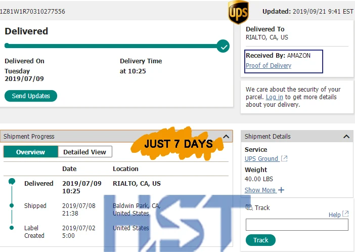Самый дешевый китайский Amazon FBA UPS DHL TNT Express воздушный экспедитор в