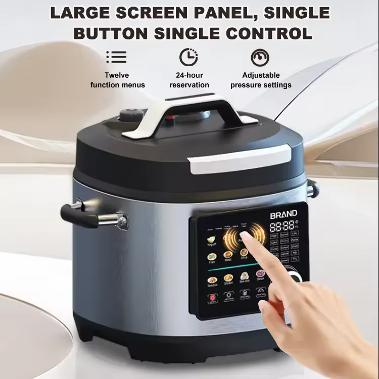 キッチン家電 pressure cooker agreea Multifunctional 6L Electric Pressure Cooker - 24-in-1 Stainless