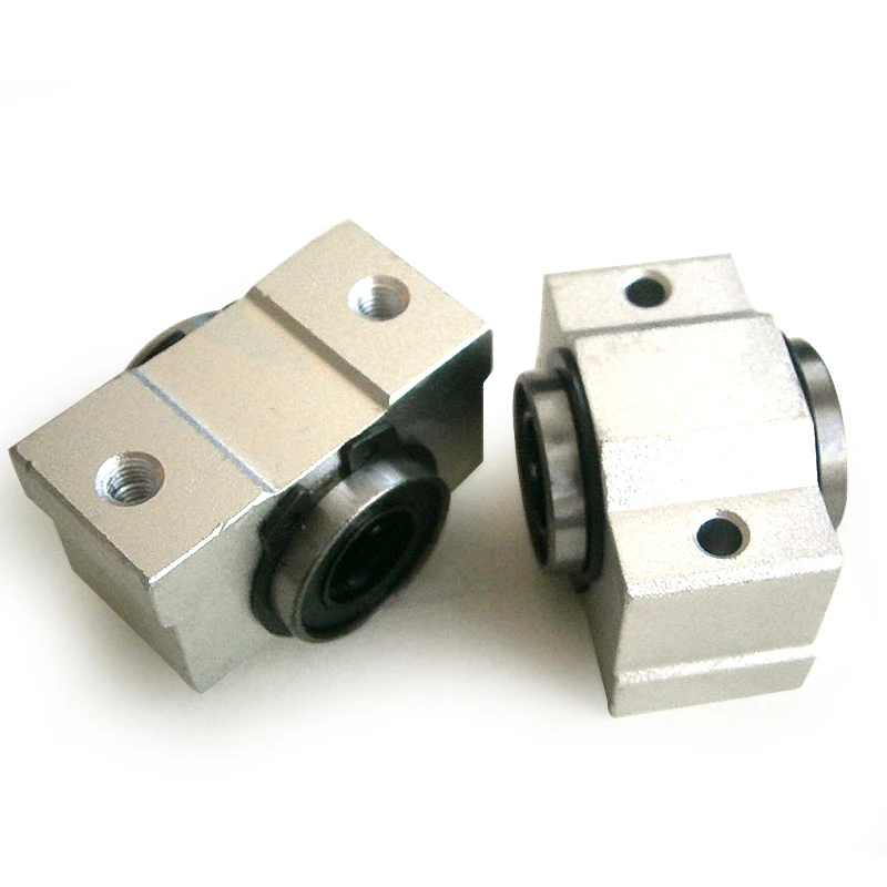 Optical Axis 2 Hole Box Type Slider Linear Bearing SCS8VUU SCS10VUU SCS12VUU SCS16VUU SCS20VUU SCS25VUU 30 35 40 50 60 VUU