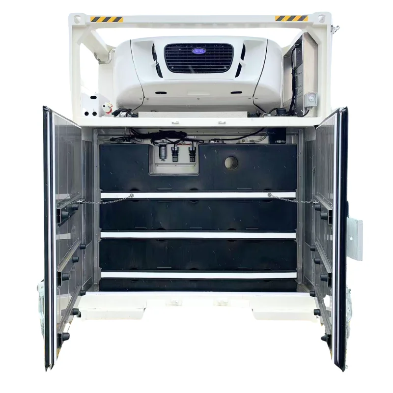 Refrigerated Shipping Container Refrigerated 40ft Cold Storage Container Cold Room Storage for Meat Fruits Vegetables Fish