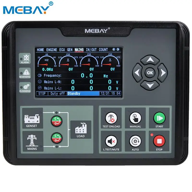 Mebay Split Genset Controller Generator Control Module HM700 and FM7000