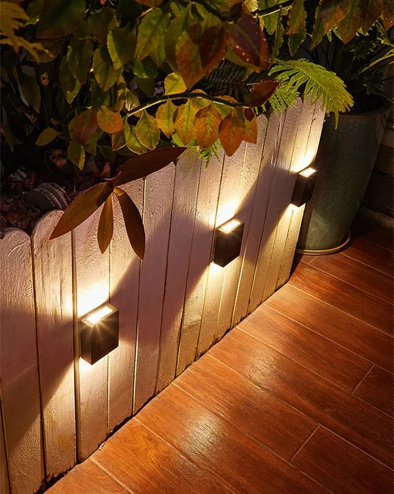 Solar Up And Down Luminous Courtyard Staircase Decoration Led Solar