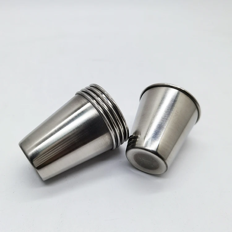 2oz Stainless Steel Shot Glass Whisky Shot Cups Cocktail Drinking Shot
