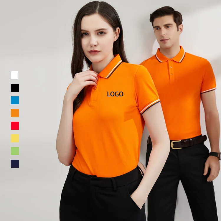 Orange polo t shirt hotsell