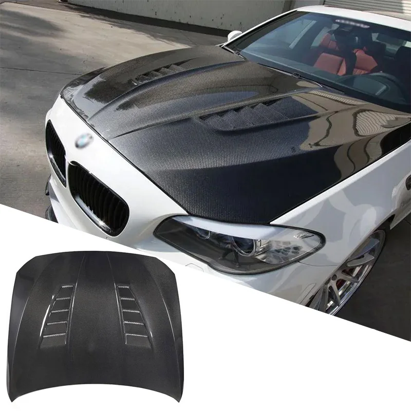 F10 F18 Carbon Fiber Dtm Style Engine Hood Bonnet For Bmw 5 Series F10 ...