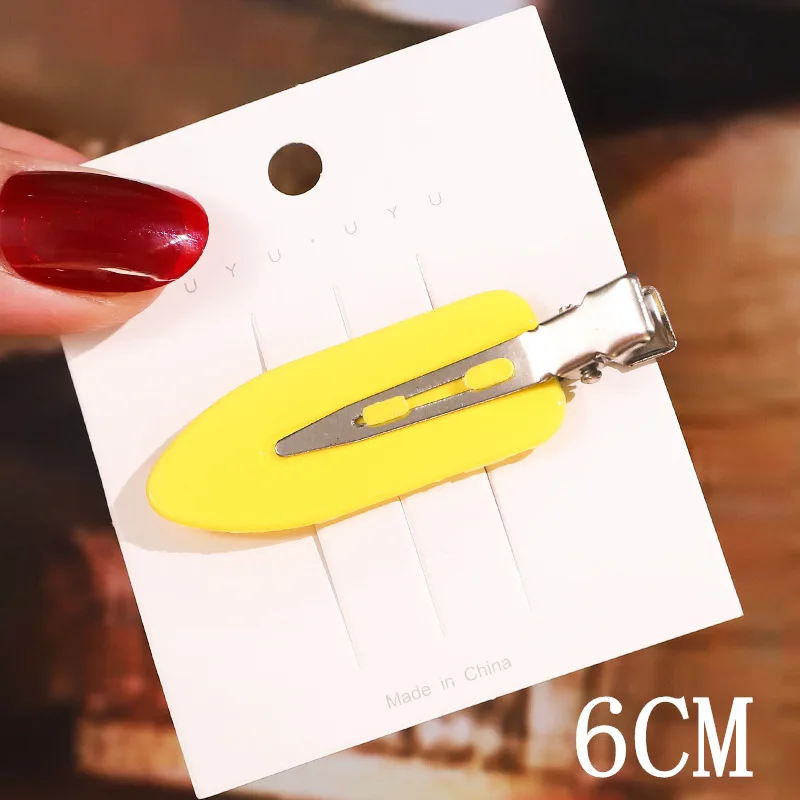 Новинка милые заколки для волос из ацетата женские большие металлические серебряные заколки-банты