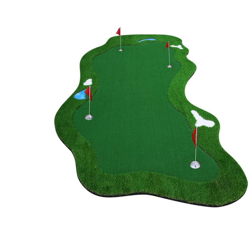 Custom Mini Golf Course Indoor Practice Putting Green Mat Golf Training Aids