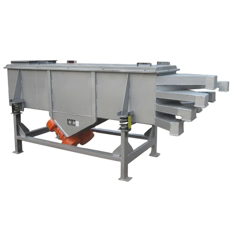 High Capacity  Linear Vibrating Screen Baobab Powder Processing Sieve Machine