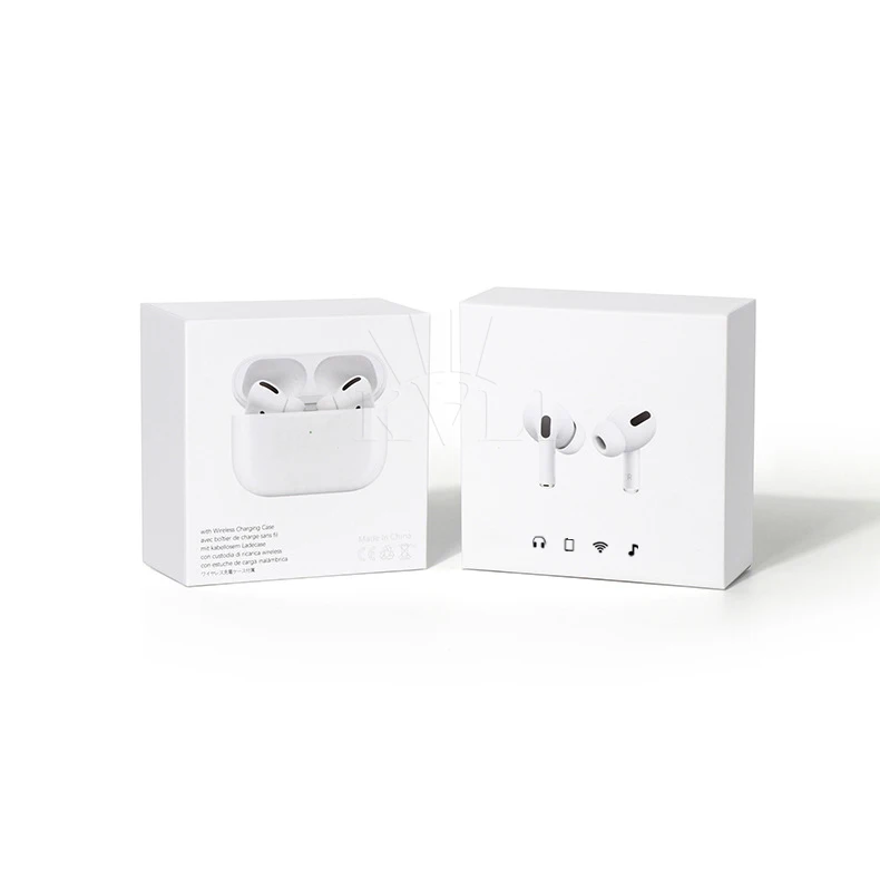 Download Buy Paper Wireless Earbuds Earphones Box For Apple Airpods Pro Headphones White Packaging Box Custom Buy Airpods Box Charging Case Box Earpods Box Product On Alibaba Com