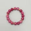 Strawberry Chalcedony  Bracelet