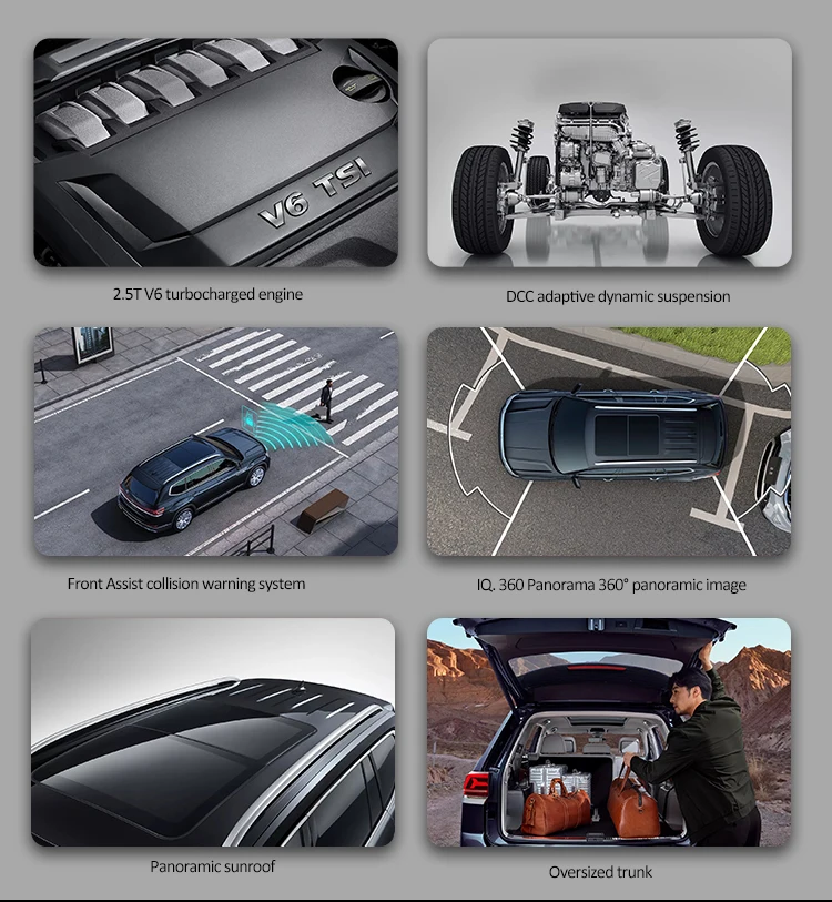 vw volkswagen Teramont 380TSI four-wheel drive luxury version 5-door 7-seat SUV