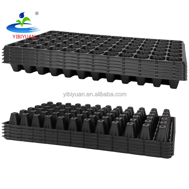 Greenhouses Seedling Tray Seeder Agricultural Tomatoes Plant Plastic Nursery Seedling Tray Germination Trays Seed Starting