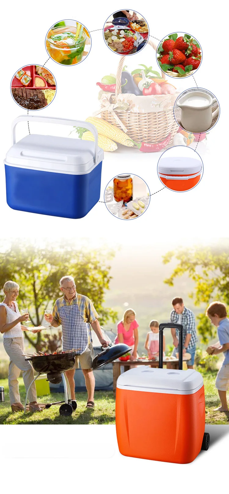 Classic Outdoor Portable Cooler Box For Camping Buy Cooler Box