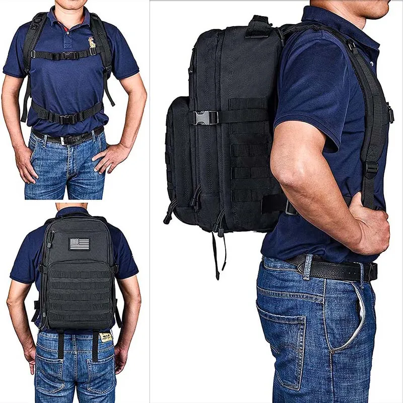 Wholesale Hunting Backpack Outdoor Sport Hiking Survival Bag Rucksack Waterproof Hunting Tactical Backpack