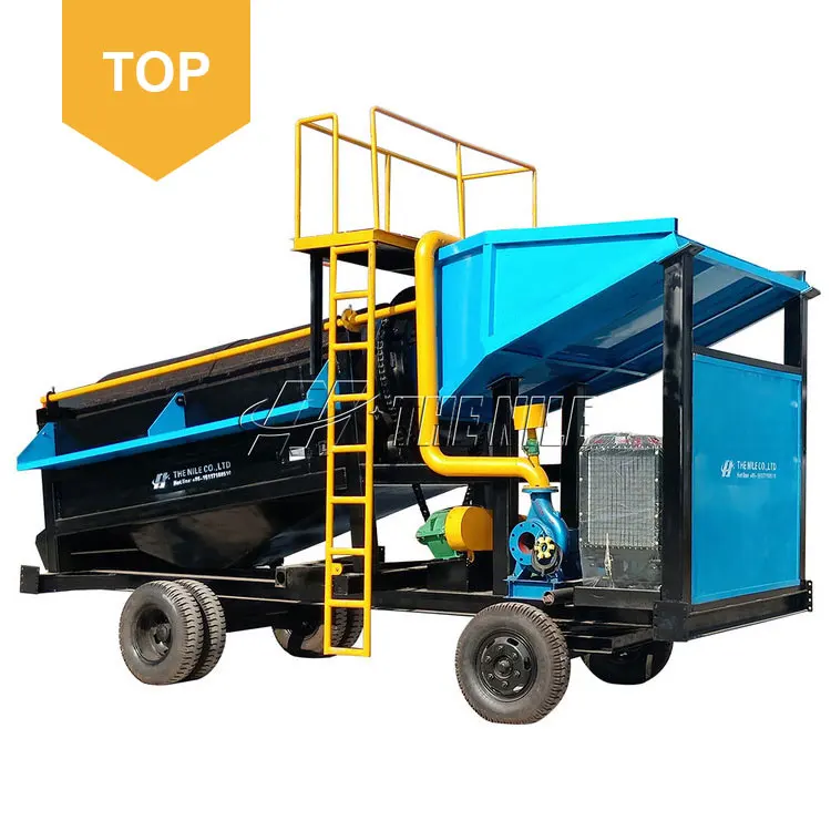 Reliable and Cheap Environmentally Friendly Portable Gold Washing Machine for Ghana Gold Trommel for Sale Craigslist