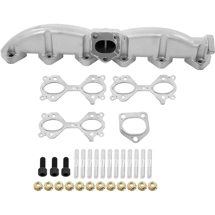 11627788422 Auto Engine Systems Iron Cast Exhaust Manifold with gasket ...