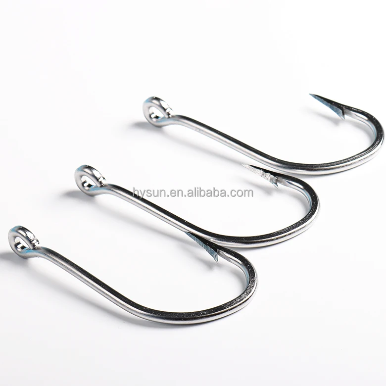 39960D Large Size 28/0 Tuna Circle Hook Stainless Steel Big Game Fishing  Hook Saltwater Fish Hook