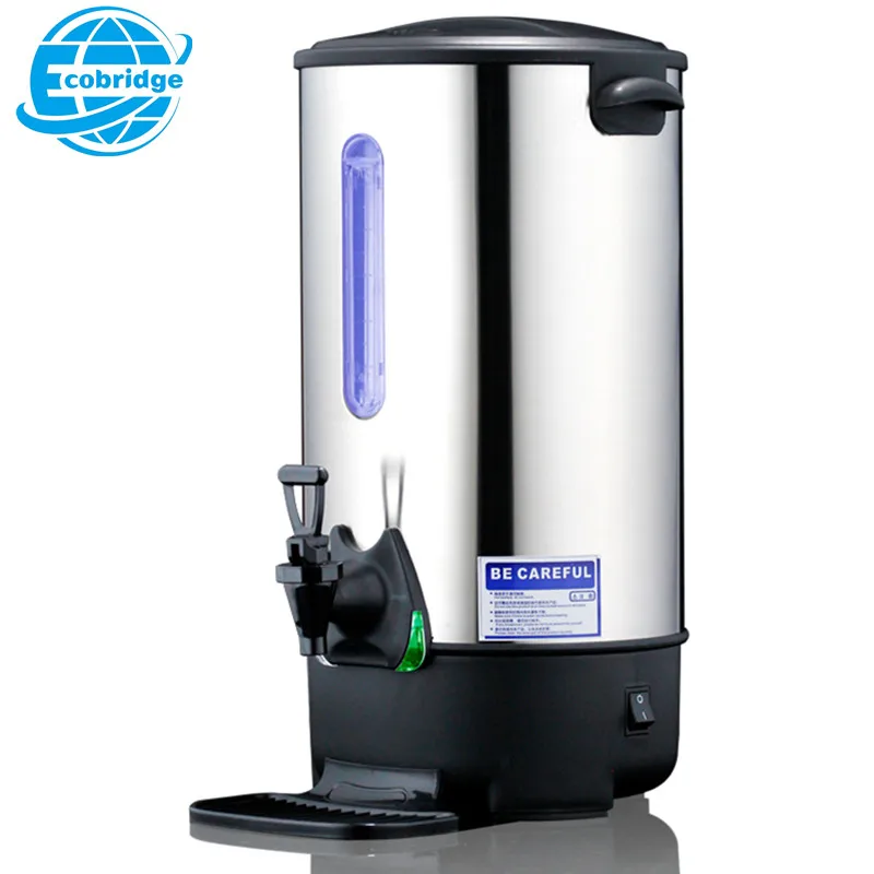 110V Commercial/Office Hot Water Milk Dispenser 8.8L Stainless Steel 1500W