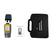 VA8040 Industrial LCD Pin-Type Building Materials Moisture Meter & Hygrometer for Cement Red Brick Concrete V&A Brand