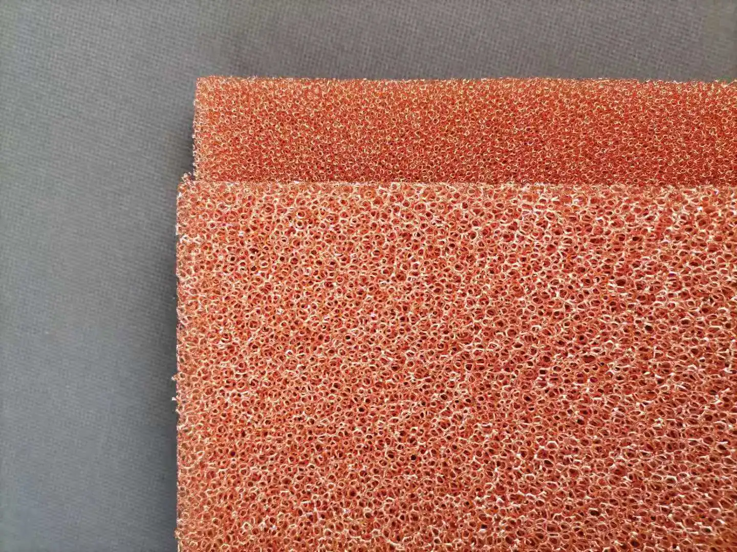 Tmax Brand 80um25mm Thickness 20130ppi Copper Foam Sheet Metal Foam