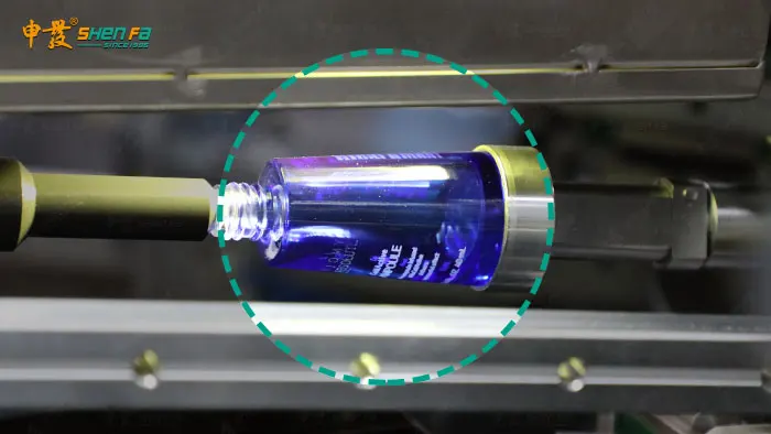 Full Auto servo 1 machine d'impression de estampillage chaude d'écran de 2 couleurs de couleur pour la bouteille en verre
