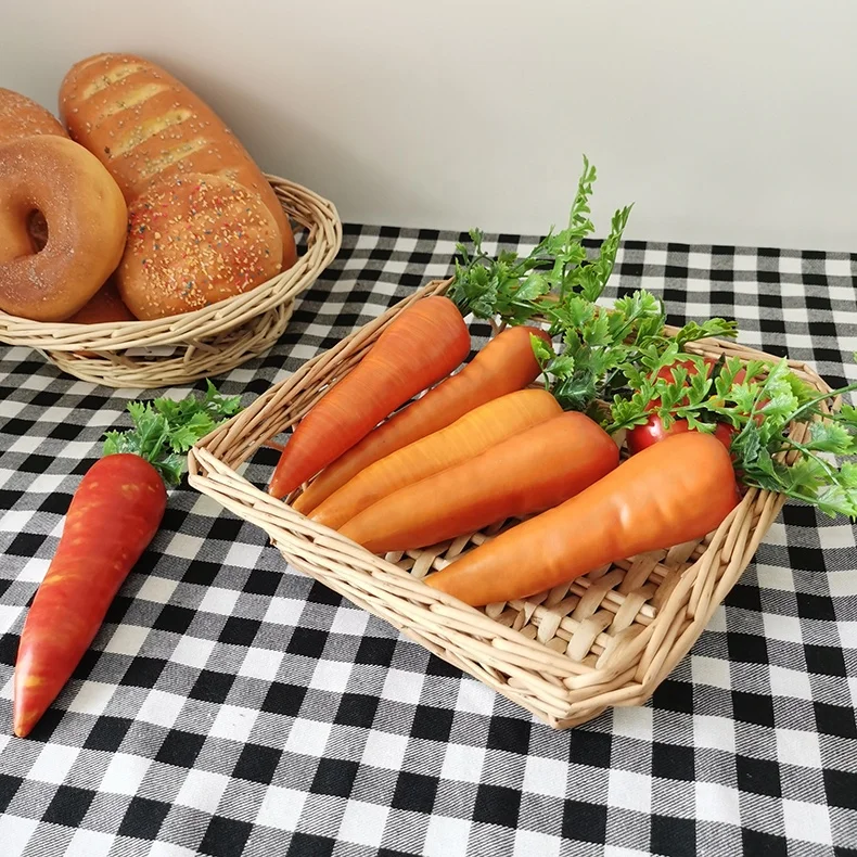Artificial Vegetables and Fruits Foam Fake Carrot