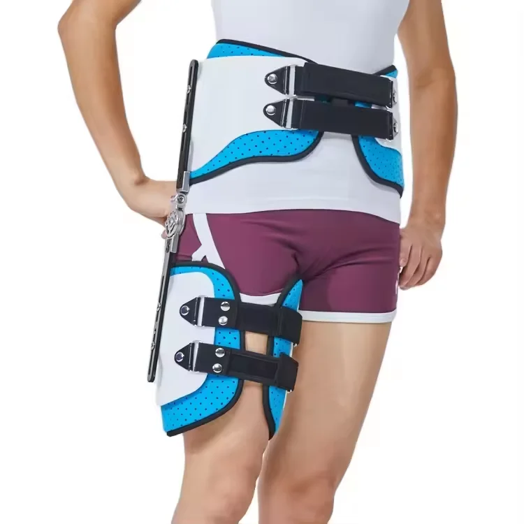 Hip Abduction Knee Brace with Pad for Rehabilitation Therapy Supplies Treatments