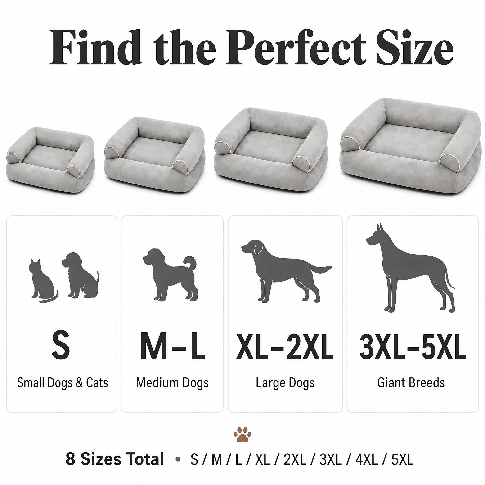 Luxury Pet Sofa Bed Skin Friendly — Product details 6