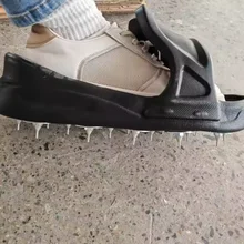 Professional Spiked Shoes Epoxy for Epoxy Floors and Resin With Rubber Sole and Flexible Spikes for Coating