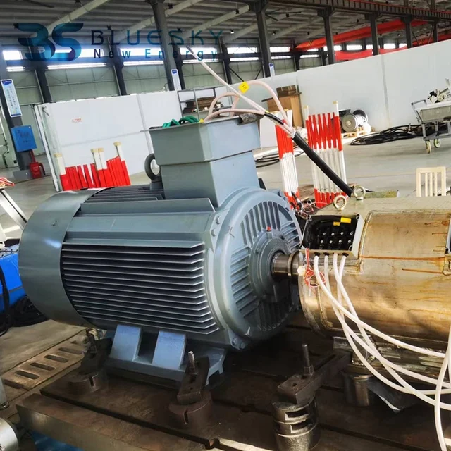 50kW 100kW 1MW Low RPM radial flux rare earth direct drive permanent magnet synchronous generator