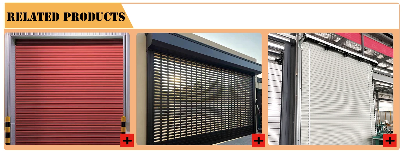 Factory direct sales of new self storage roller shutter doors supplier