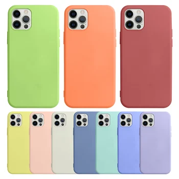 Wholesale Mobile Silicon Phone Cover For iPhone 7 11 pro max Custom Liquid Silicone Case For iPhone 12 pro max